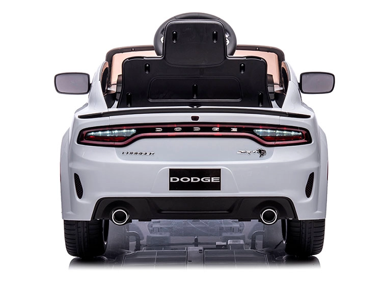 AUTO A BATERIA KIDSCOOL DODGE CHARGER SRT BLANCO 12V - 4