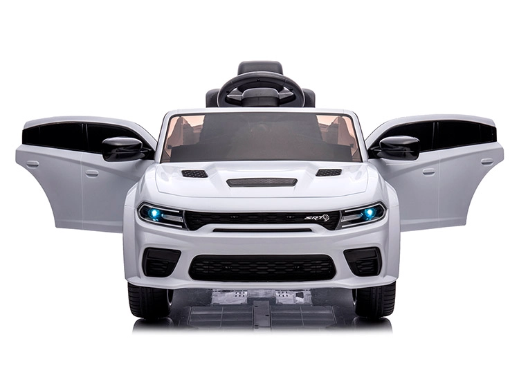 AUTO A BATERIA KIDSCOOL DODGE CHARGER SRT BLANCO 12V - 5