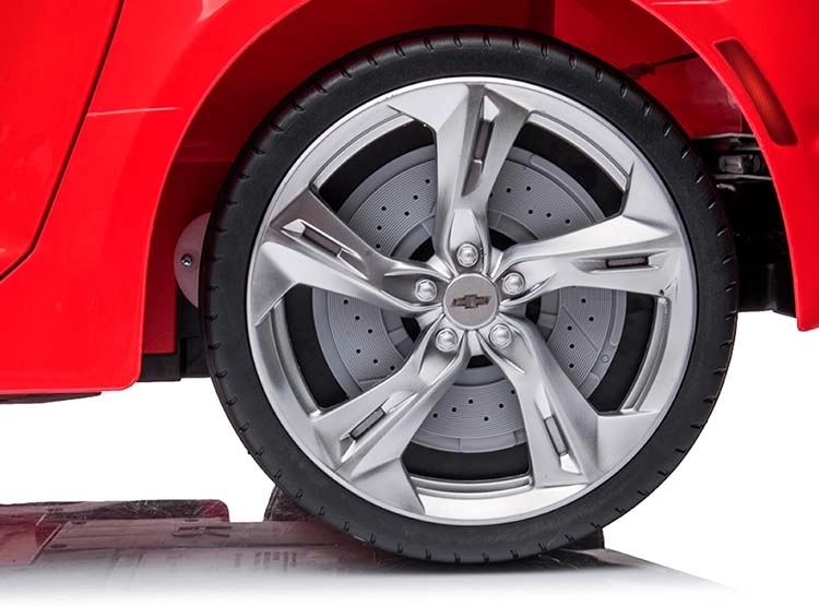 AUTO A BATERIA KIDSCOOL CHEVROLET CAMARO ROJO 12V - 7