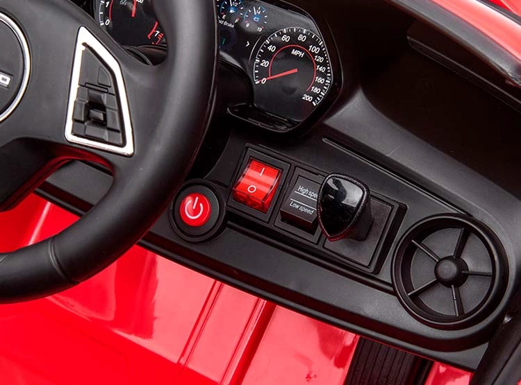 AUTO A BATERIA KIDSCOOL CHEVROLET CAMARO ROJO 12V - 8