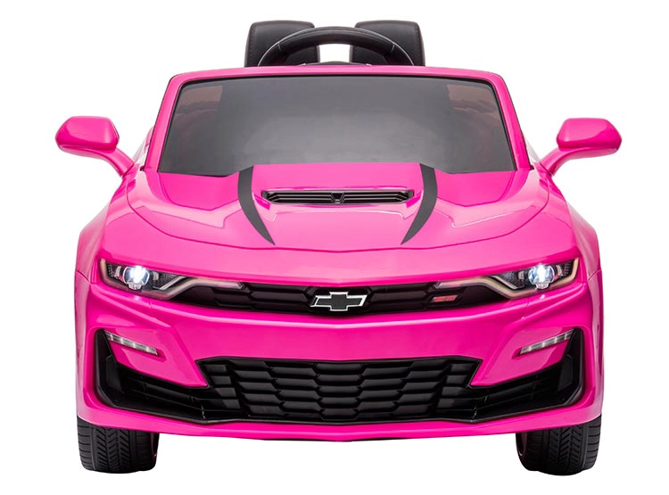 AUTO A BATERIA KIDSCOOL CHEVROLET CAMARO ROSADO 12V - 5