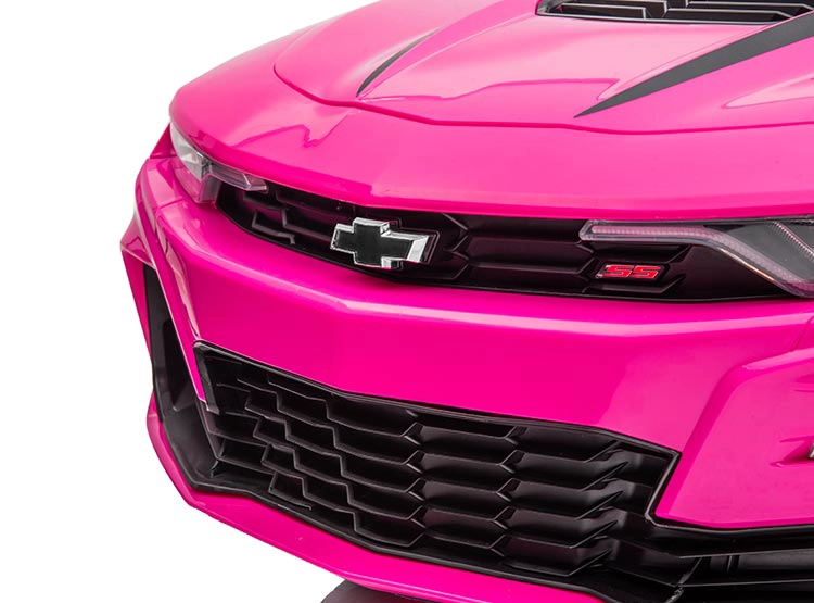 AUTO A BATERIA KIDSCOOL CHEVROLET CAMARO ROSADO 12V - 8