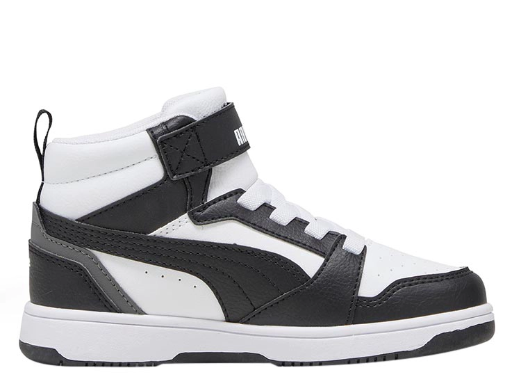 ZAPATILLAS UNISEX PUMA NEGRO REBOUND V6 MID AC - 1