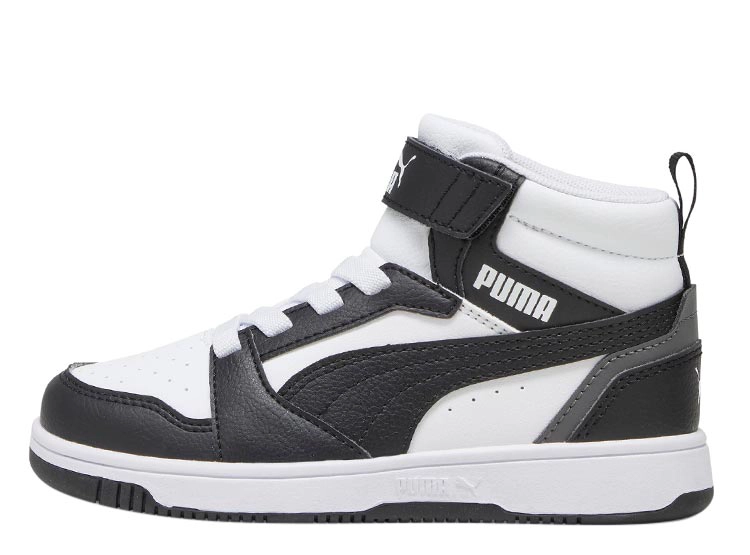 ZAPATILLAS UNISEX PUMA NEGRO REBOUND V6 MID AC - 3