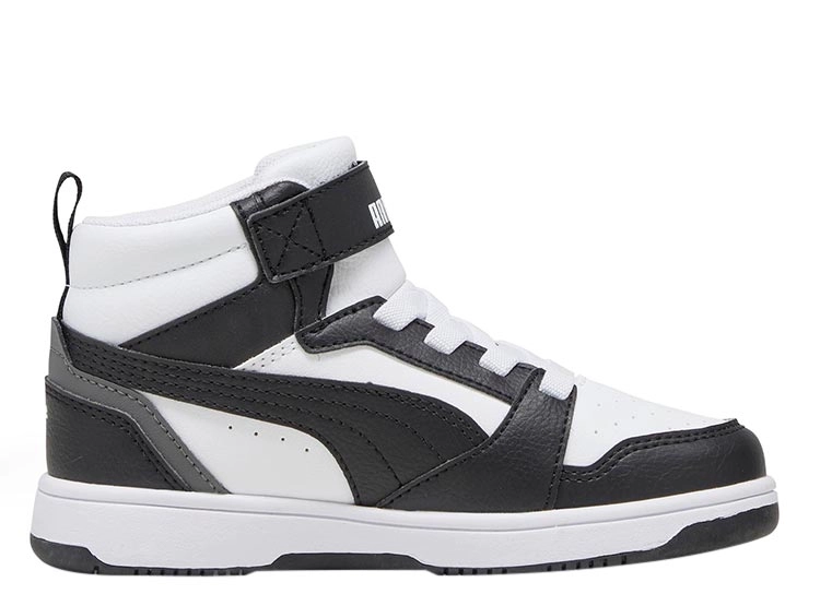 ZAPATILLAS UNISEX PUMA NEGRO REBOUND V6 MID AC - 1