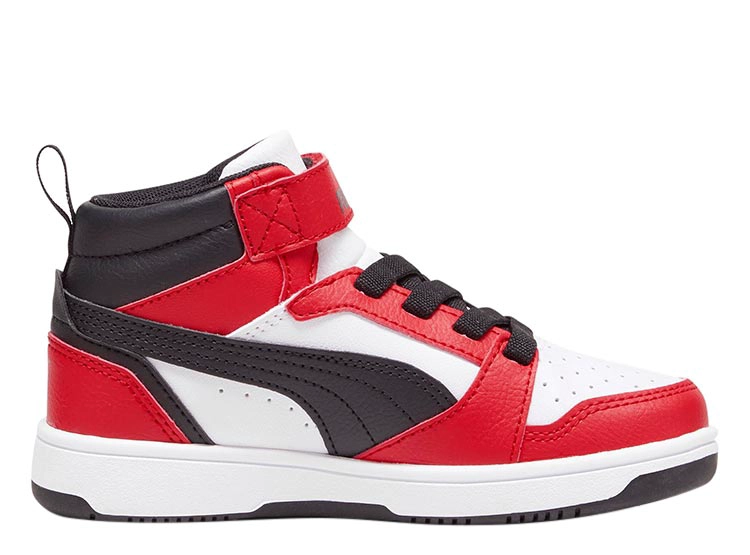 ZAPATILLAS UNISEX PUMA ROJO REBOUND V6 MID AC - 1