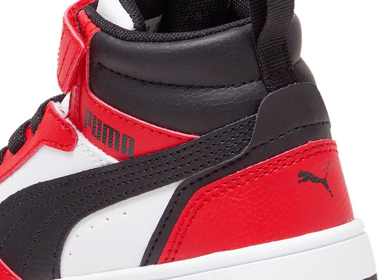 ZAPATILLAS UNISEX PUMA ROJO REBOUND V6 MID AC - 5