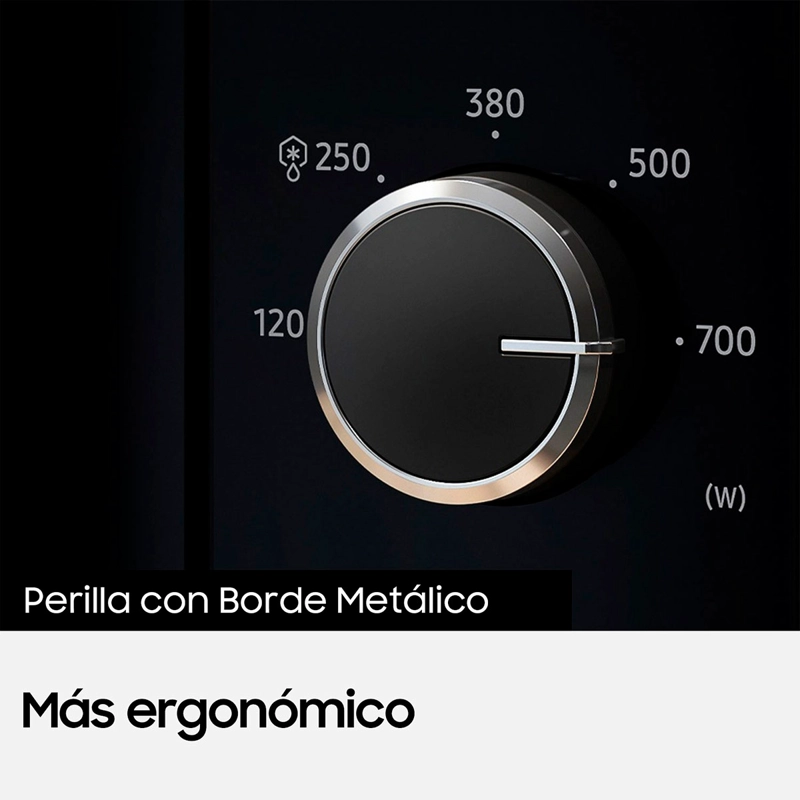 MICROONDAS SAMSUNG 20 L MS20A3010AL/ZS PLATO GIRATORIO - 6