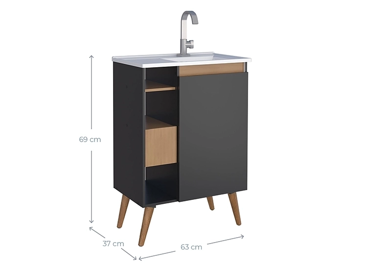 VANITORIO VEKKA HOME LOTUS DARK - 5