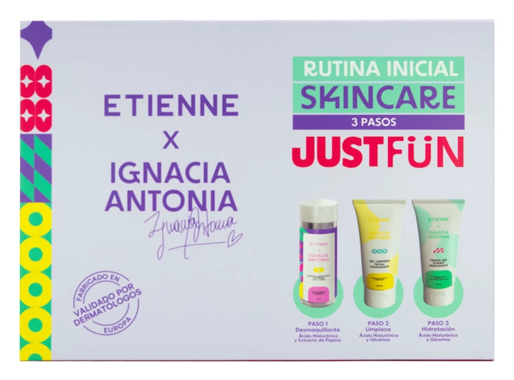 SET FACIAL ETIENNE SKINCARE X IGNACIA ANTONIA JUST FOR FUN - 2