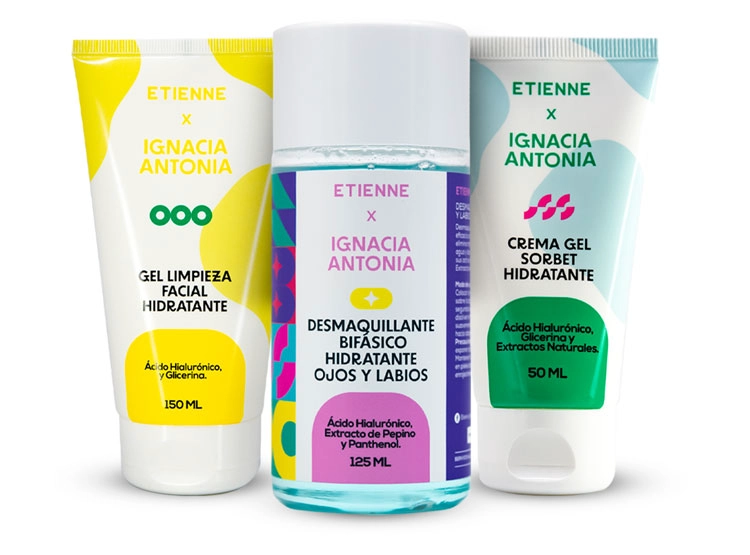 SET FACIAL ETIENNE SKINCARE X IGNACIA ANTONIA JUST FOR FUN - 3