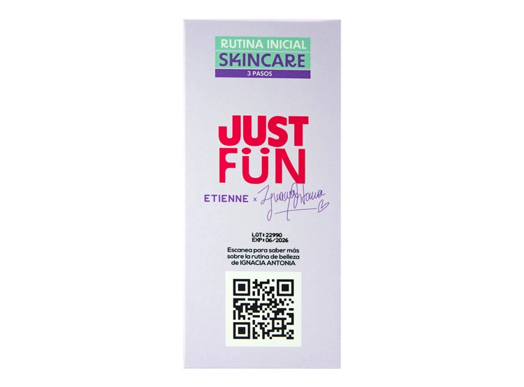 SET FACIAL ETIENNE SKINCARE X IGNACIA ANTONIA JUST FOR FUN - 5