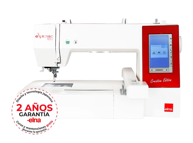 BORDADORA JANOME EXPRESSIVE 830 CREATIVE - 1