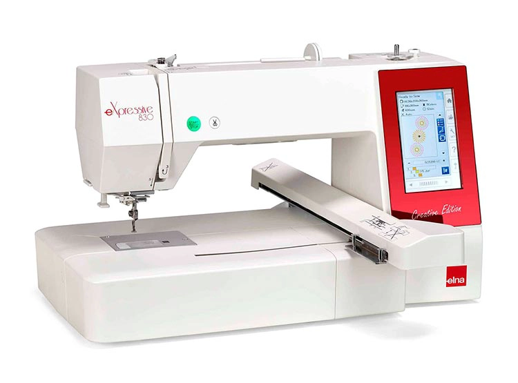 BORDADORA JANOME EXPRESSIVE 830 CREATIVE - 2