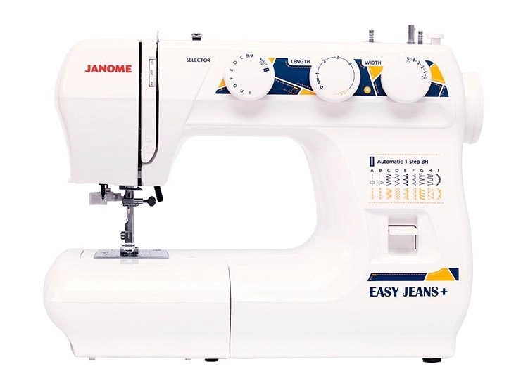 COMBO JANOME MAQUINA DE COSER EASY JEANS PLUS + OVERLOCK 8002D - 2