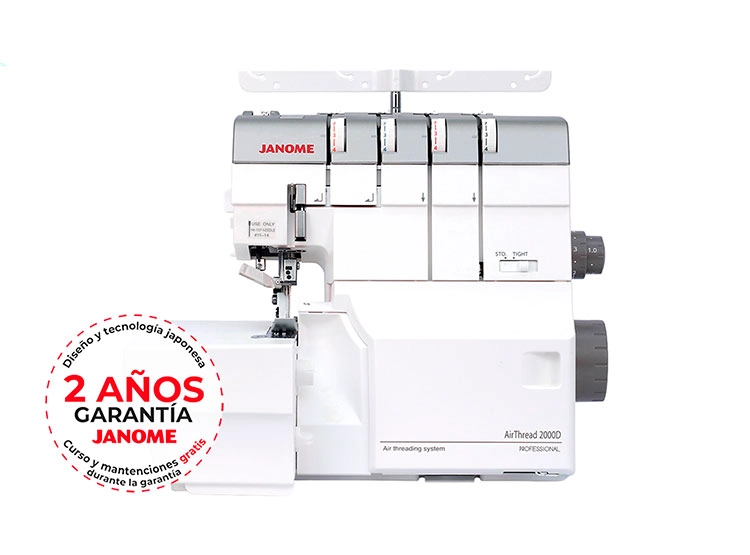 MÁQUINA OVERLOCK JANOME AIRTHREAD 2000D - 1