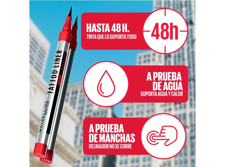 DELINEADOR DE OJOS MAYBELLINE LINER TATTOO 48H LIQUID PEN - 5