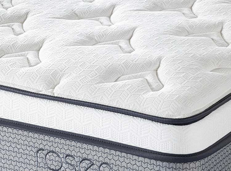 JUEGO DE DORMITORIO ROSEN CAMA DIVAN INDIE 1.5 PLAZAS GRIS + RESPALDO TABOR - 6