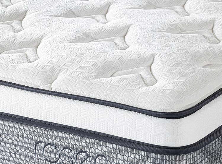 JUEGO DE DORMITORIO ROSEN CAMA DIVAN INDIE 1.5 PLAZAS GRIS + SET TABOR - 8