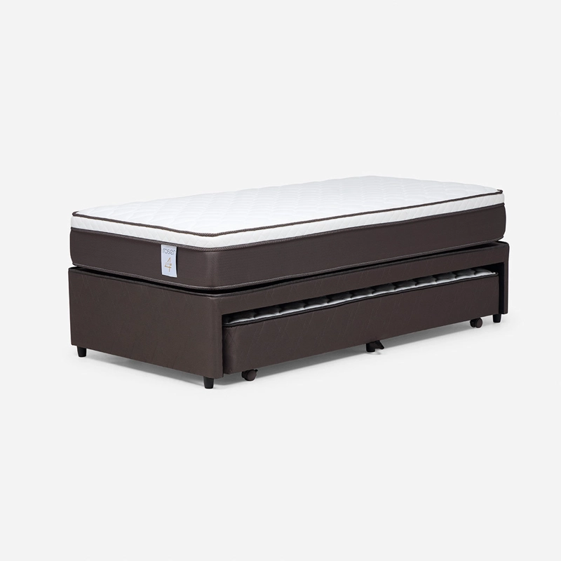 CAMA DIVAN ROSEN NEW STYLE 4 PLUS 1.5 PLAZAS GRIS - 4