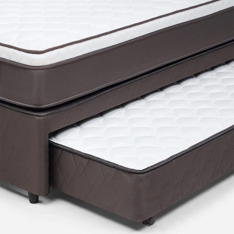 CAMA DIVAN ROSEN NEW STYLE 4 PLUS 1.5 PLAZAS GRIS - 5
