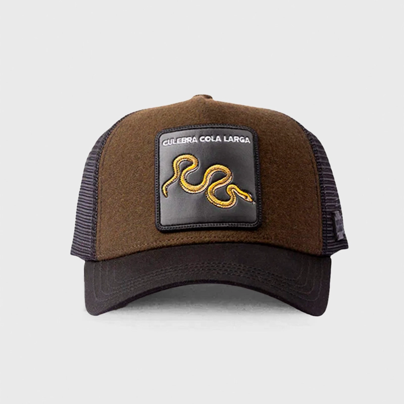 GORRA WILD LAMA CULEBRA COLA LARGA VERDE - 1