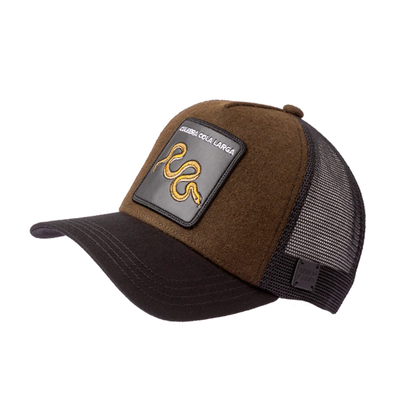 GORRA WILD LAMA CULEBRA COLA LARGA VERDE - 2