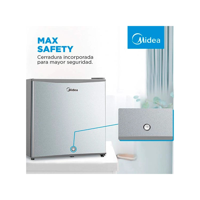 FRIGOBAR MIDEA 43 L FRÍO DIRECTO MDRD86FGE50 - 6