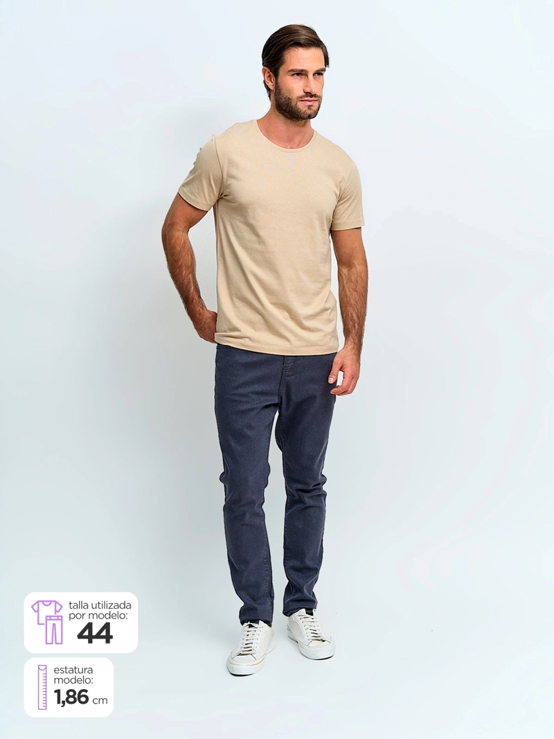 PANTALÓN HOMBRE INDEX SKINNY - 1