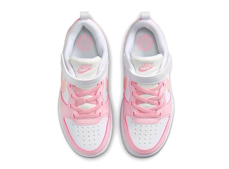 ZAPATILLAS NIÑA NIKE ROSA COURT BOROUGH LOW RECRAFT - 4