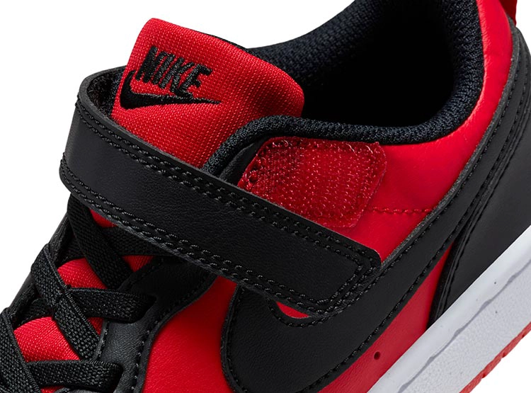 ZAPATILLAS UNISEX NIKE URBANAS ROJO COURT BOROUGH LOW 2 CUERO - 4