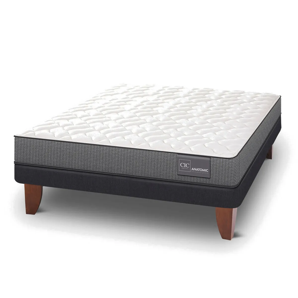 CAMA EUROPEA CIC ANATOMIC BN 2 PLAZAS - 2