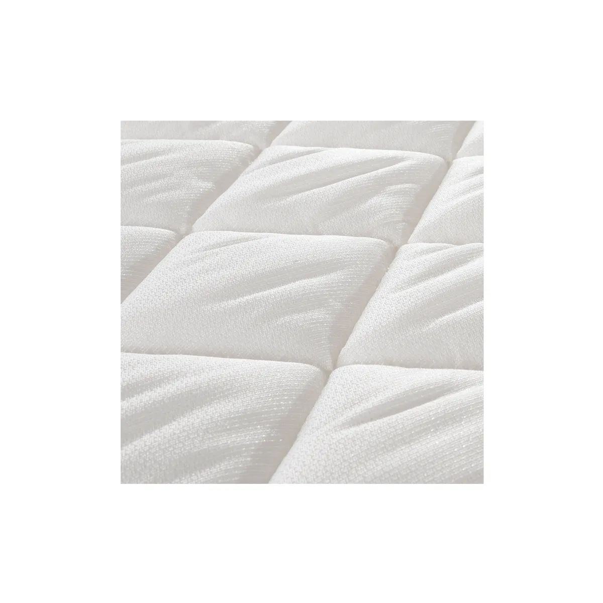 JUEGO DE DORMITORIO CIC CAMA EUROPEA ANATOMIC BN 2 PLAZAS + SET VILLARRICA - 5