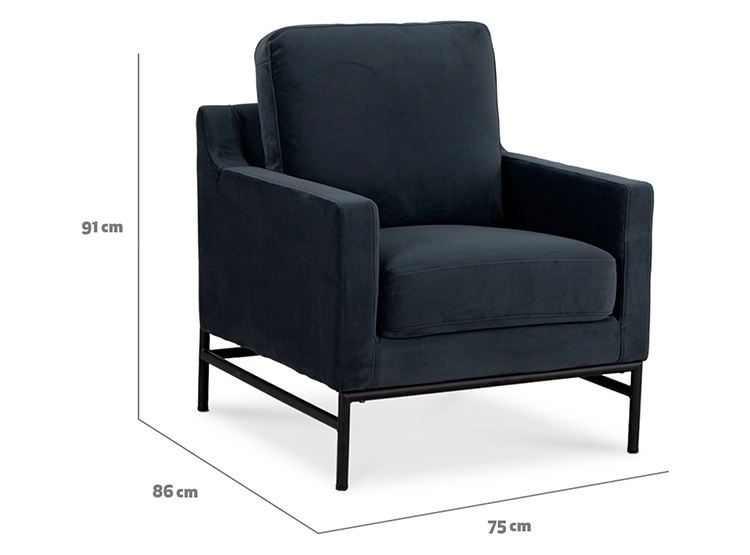 POLTRONA CIC CILLA 1 CUERPO LINO - 6
