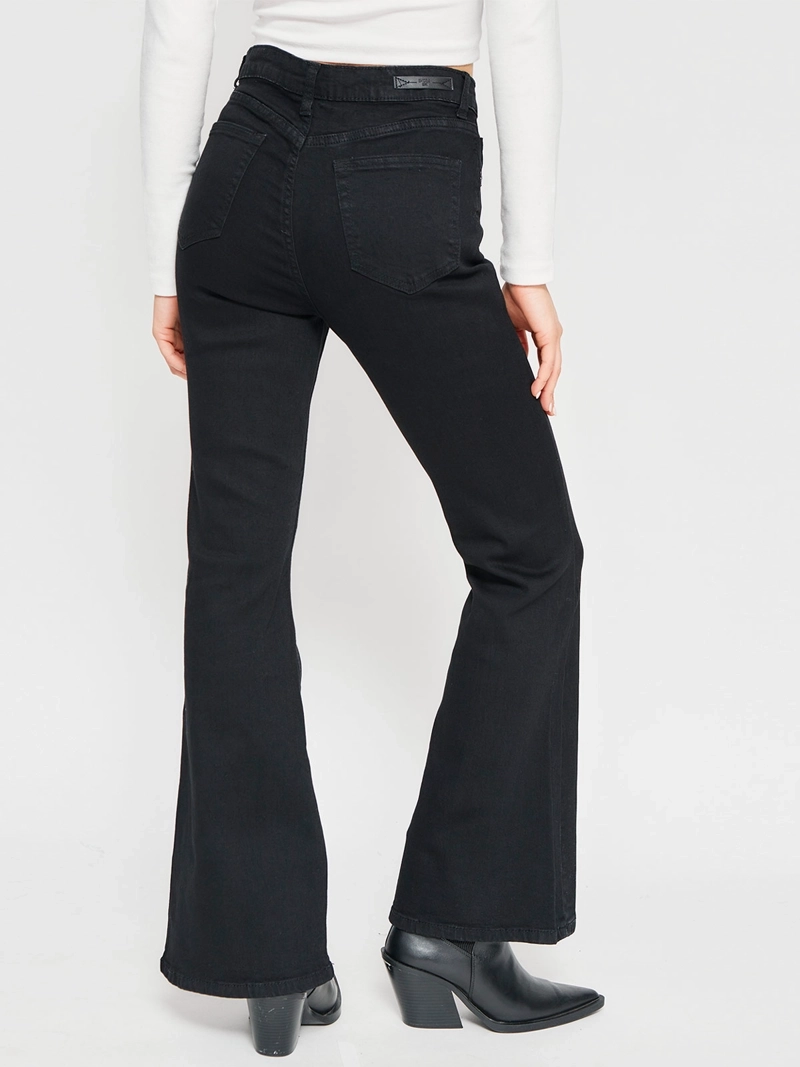 JEANS MUJER INDEX ALGODÓN FLARE BÁSICO - 3
