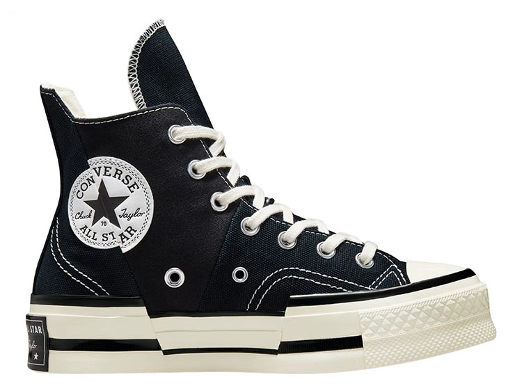 ZAPATILLAS MUJER CONVERSE URBANAS NEGRO CHUCK 70 PLUS - 1