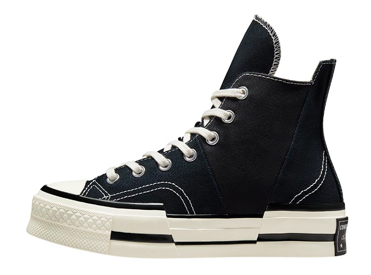 ZAPATILLAS MUJER CONVERSE URBANAS NEGRO CHUCK 70 PLUS - 3