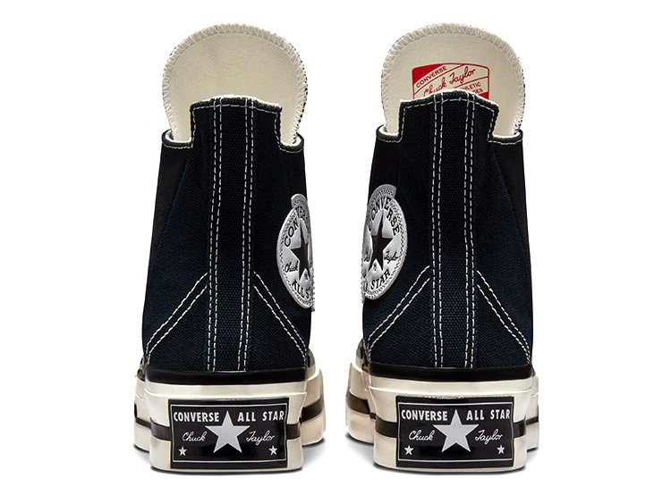 ZAPATILLAS MUJER CONVERSE URBANAS NEGRO CHUCK 70 PLUS - 4