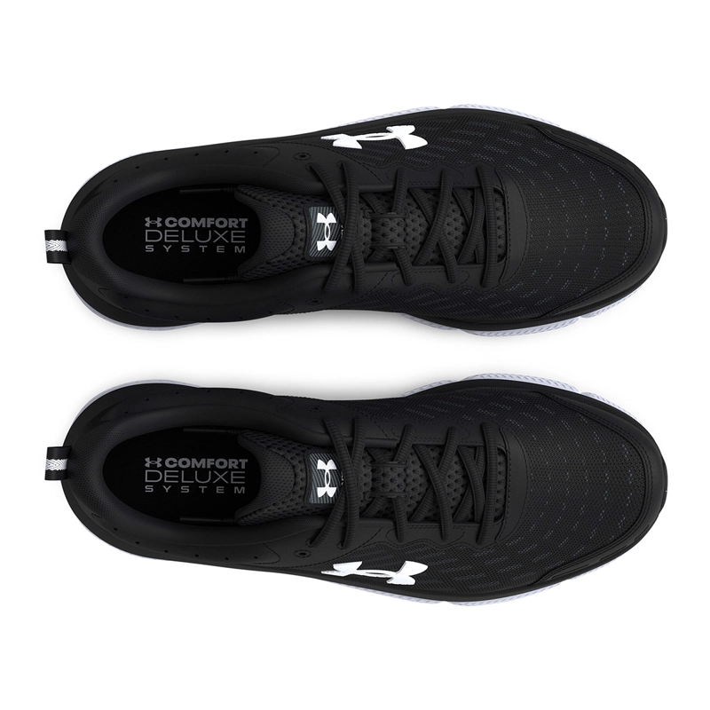 ZAPATILLAS MUJER UNDER ARMOUR RUNNING NEGRO CHARGED ASSERT 10 - 4