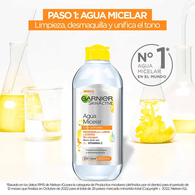 PACK ANTIMANCHAS FACIAL GARNIER EXPRESS ACLARA 480 ML - 6