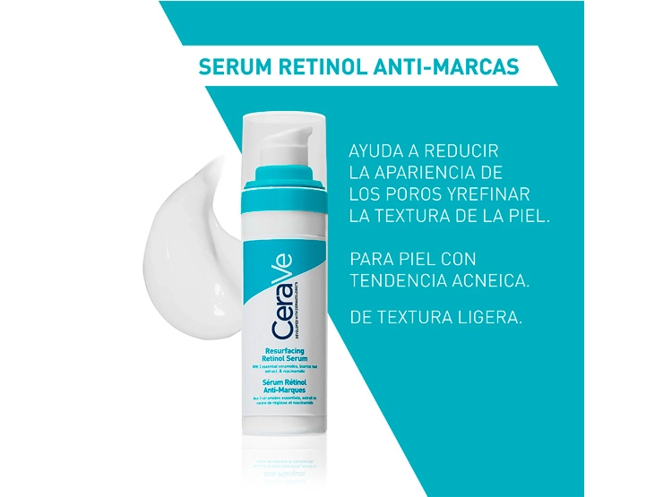 SERUM FACIAL CERAVE ANTIMANCHAS RETINOL 30 ML - 2