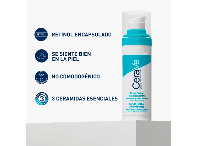 SERUM FACIAL CERAVE ANTIMANCHAS RETINOL 30 ML - 4