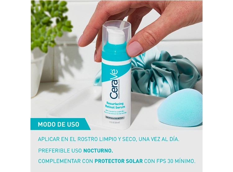 SERUM FACIAL CERAVE ANTIMANCHAS RETINOL 30 ML - 5