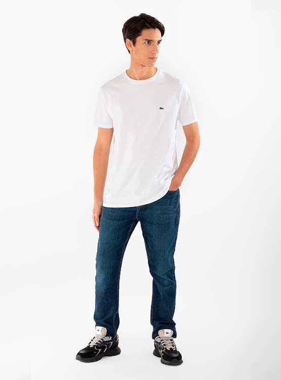 POLERA HOMBRE LACOSTE ALGODÓN  - 4