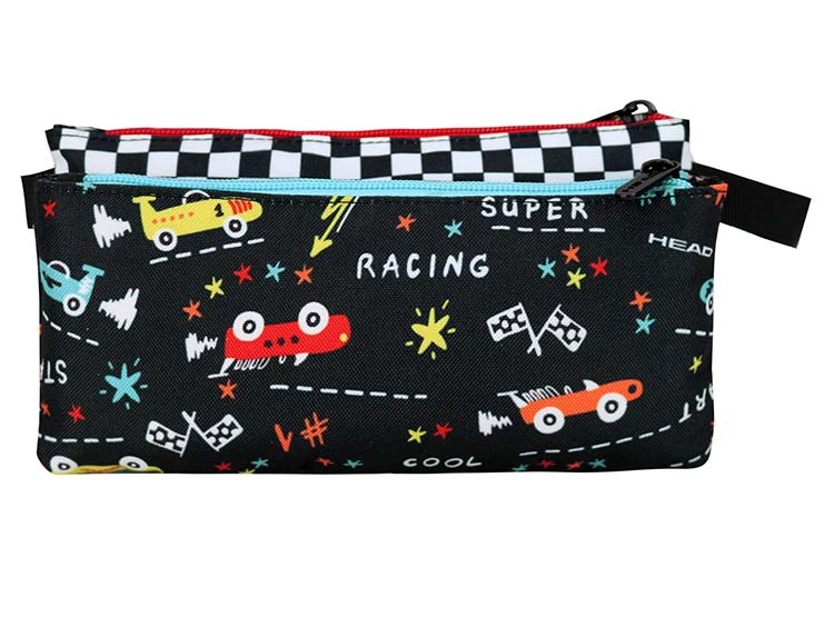 ESTUCHE HEAD CELERIO RACE CAR NEGRO - 4