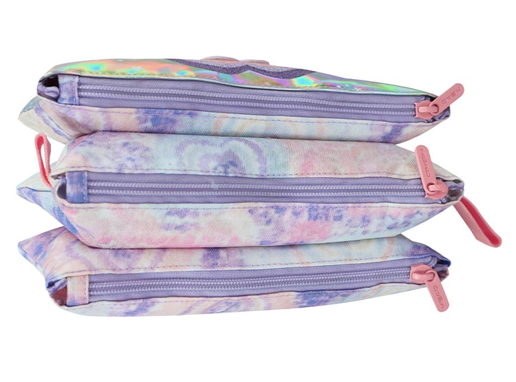 ESTUCHE HEAD CELERIO TIE DYE HEART LILA - 6