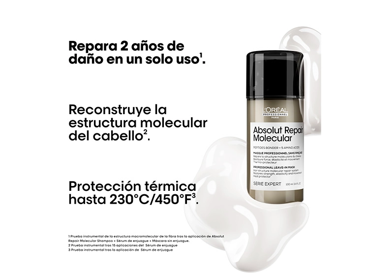 MASCARILLA CAPILAR LORÉAL PROFESSIONNEL REPARACIÓN MOLECULAR PROFUNDA 100 ML - 2