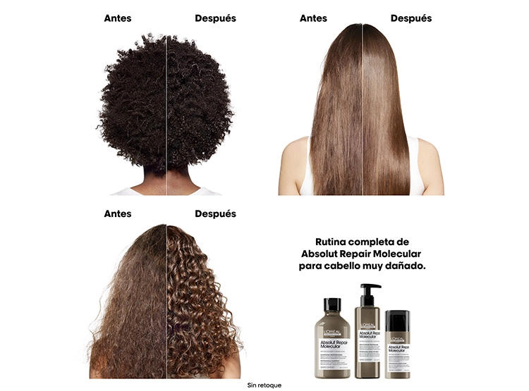MASCARILLA CAPILAR LORÉAL PROFESSIONNEL REPARACIÓN MOLECULAR PROFUNDA 100 ML - 3