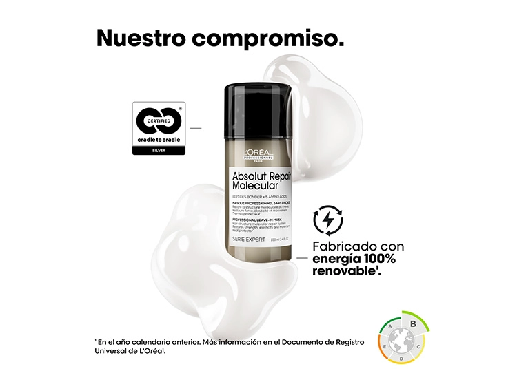 MASCARILLA CAPILAR LORÉAL PROFESSIONNEL REPARACIÓN MOLECULAR PROFUNDA 100 ML - 7