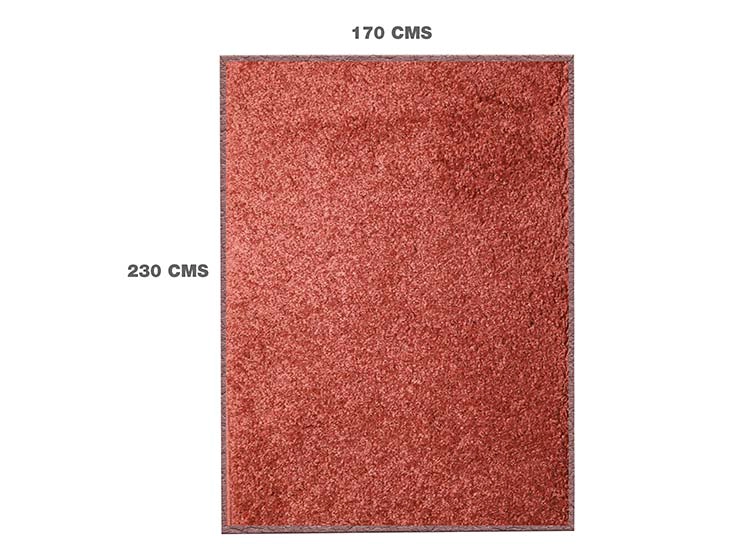 ALFOMBRA DORAL SHAGGY TERRACOTA 170X230 - 4